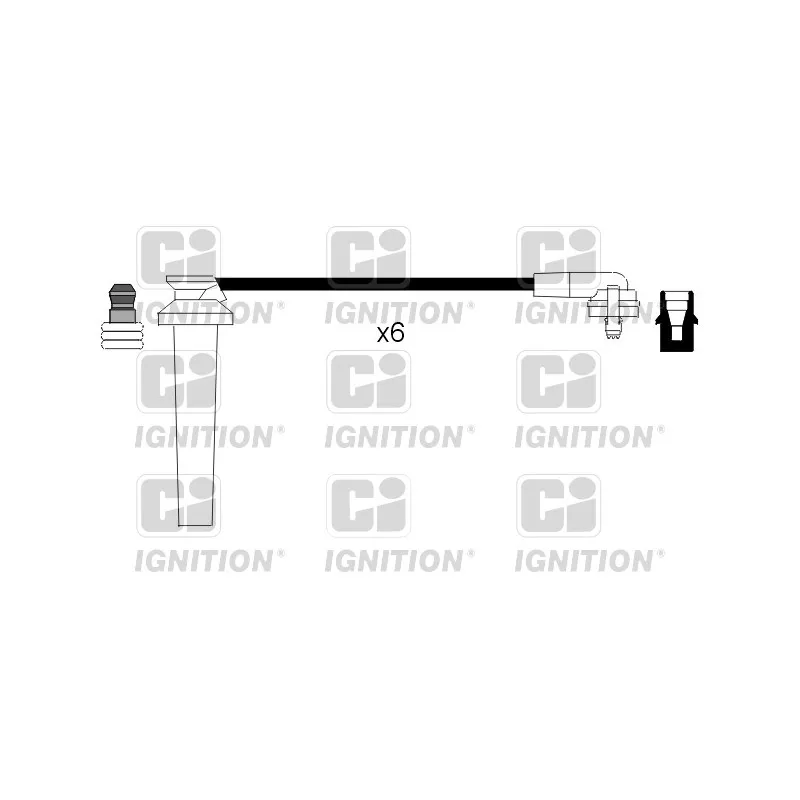 Kit de câbles d'allumage QUINTON HAZELL XC668