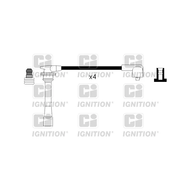 Kit de câbles d'allumage QUINTON HAZELL XC677