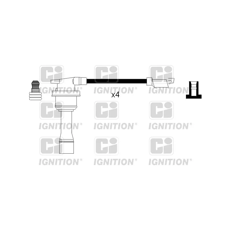 Kit de câbles d'allumage QUINTON HAZELL XC678