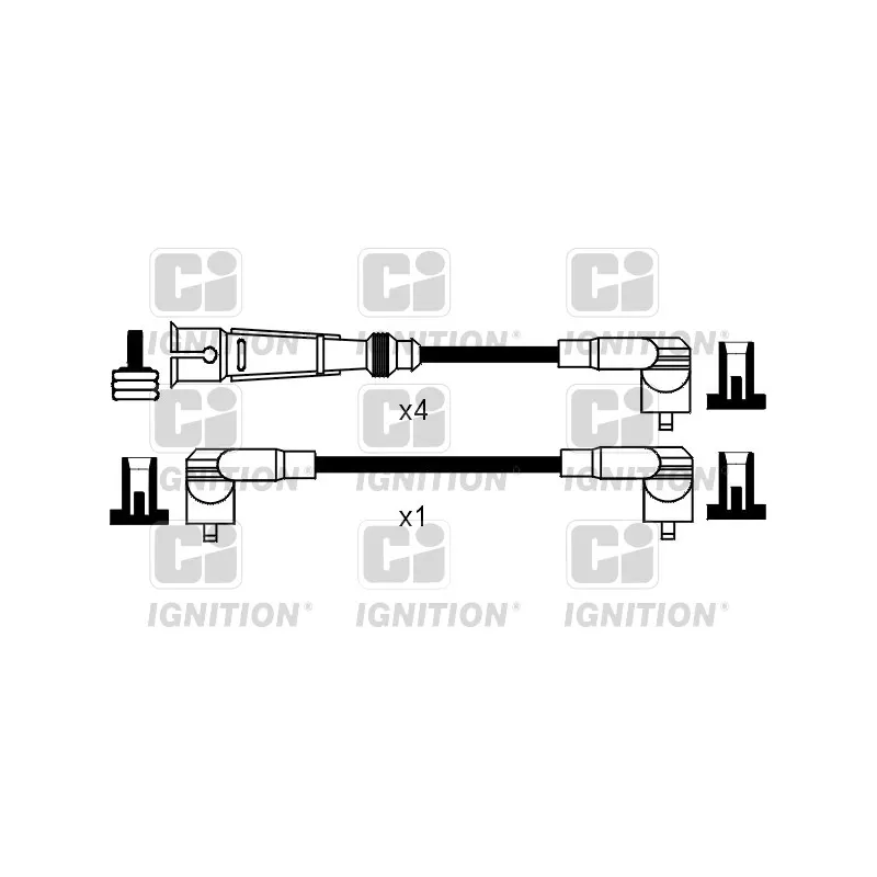 Kit de câbles d'allumage QUINTON HAZELL XC768