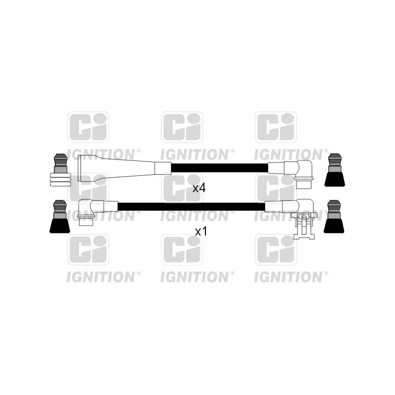 Kit de câbles d'allumage QUINTON HAZELL XC775