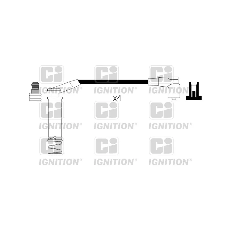 Kit de câbles d'allumage QUINTON HAZELL XC795