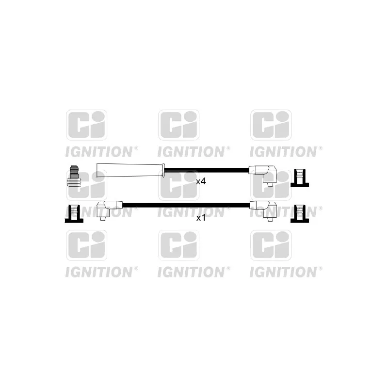 Kit de câbles d'allumage QUINTON HAZELL XC801