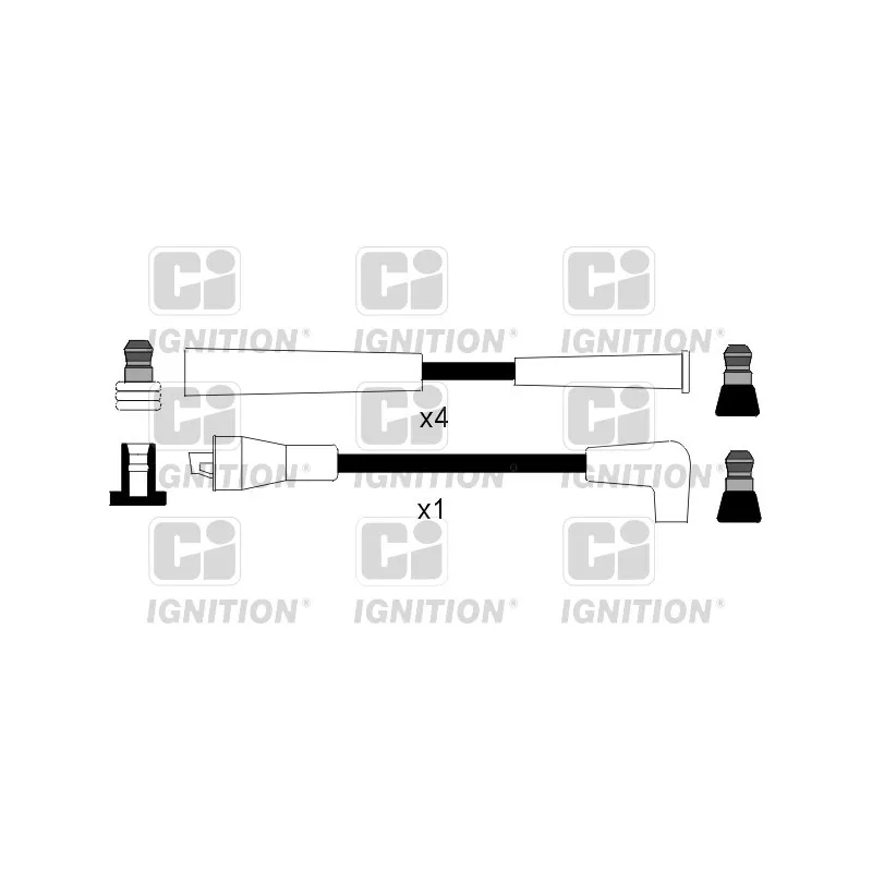 Kit de câbles d'allumage QUINTON HAZELL XC817