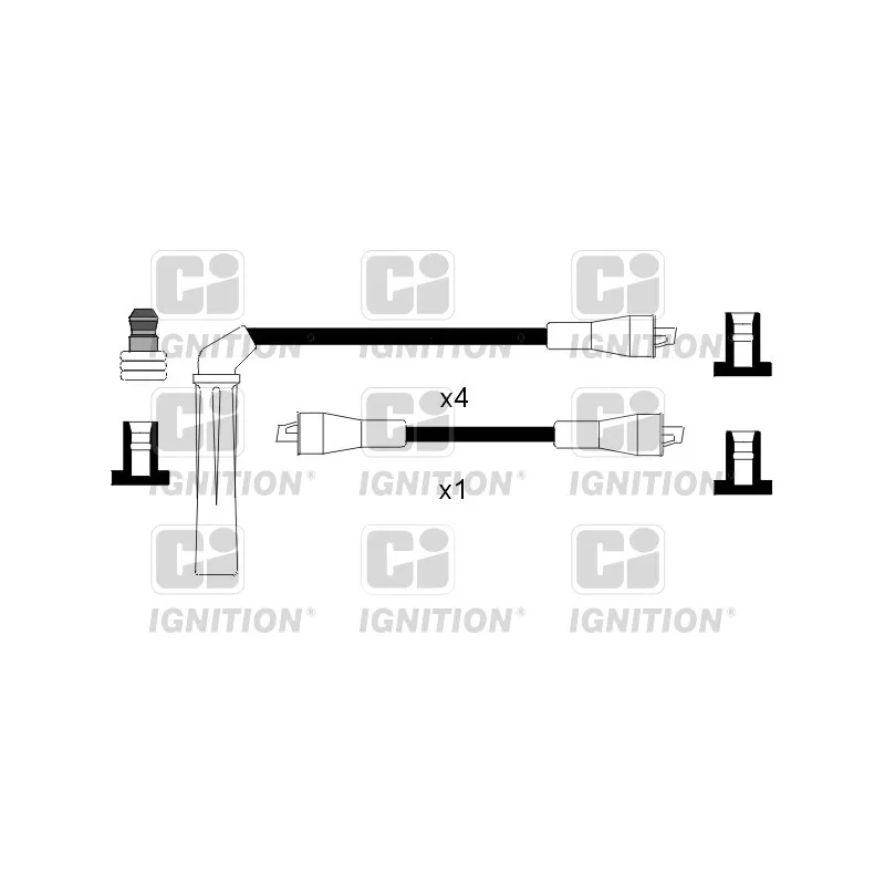 Kit de câbles d'allumage QUINTON HAZELL XC818