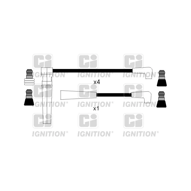 Kit de câbles d'allumage QUINTON HAZELL XC820