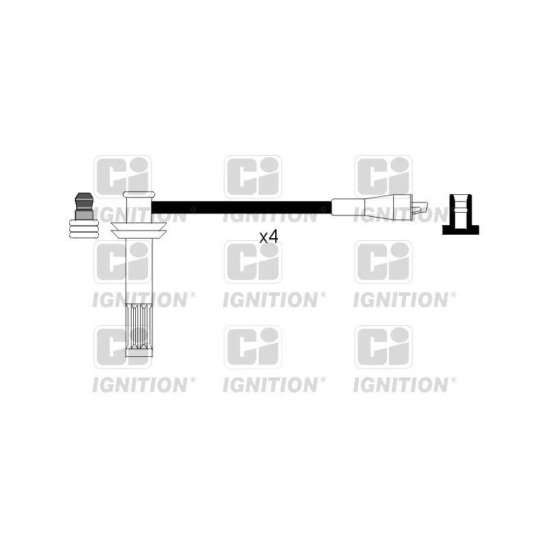 Kit de câbles d'allumage QUINTON HAZELL XC822