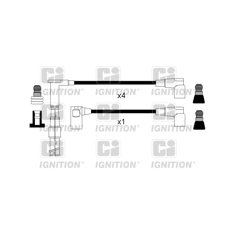 Kit de câbles d'allumage QUINTON HAZELL XC831