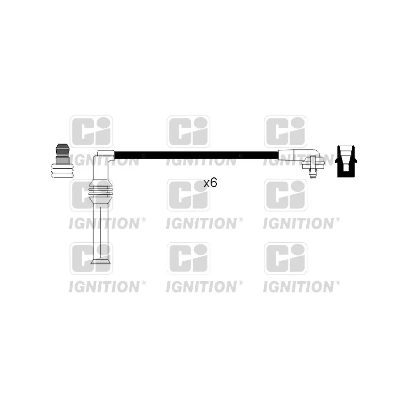 Kit de câbles d'allumage QUINTON HAZELL XC857