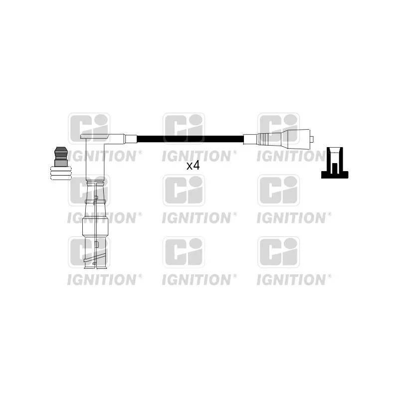 Kit de câbles d'allumage QUINTON HAZELL XC858