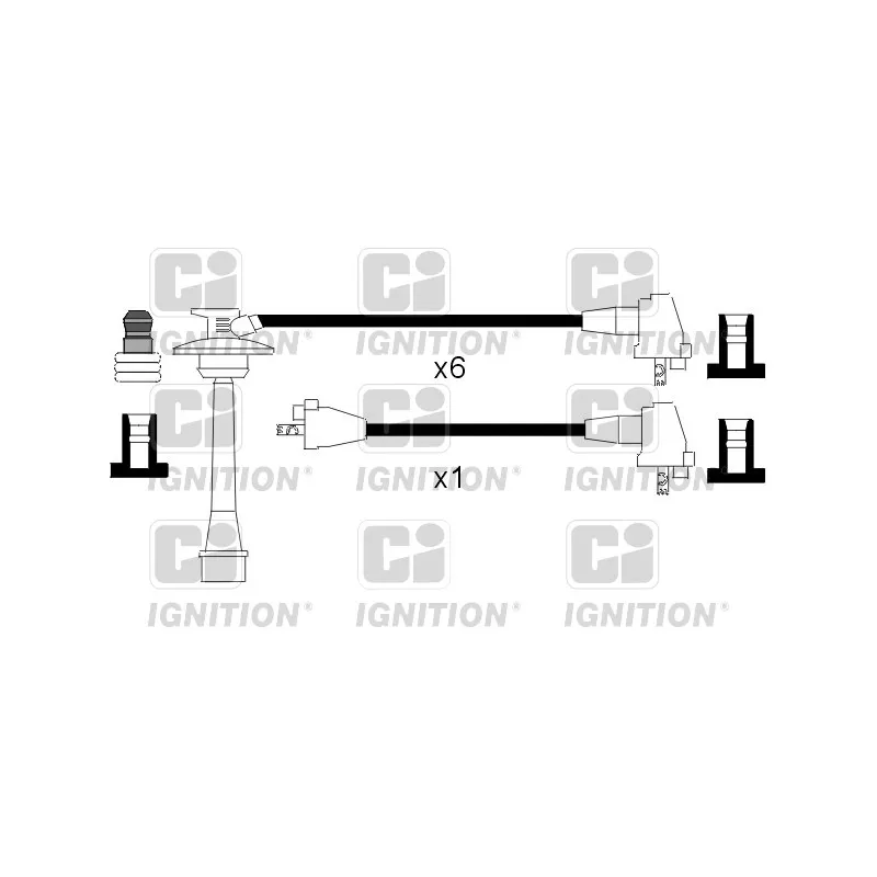 Kit de câbles d'allumage QUINTON HAZELL XC859