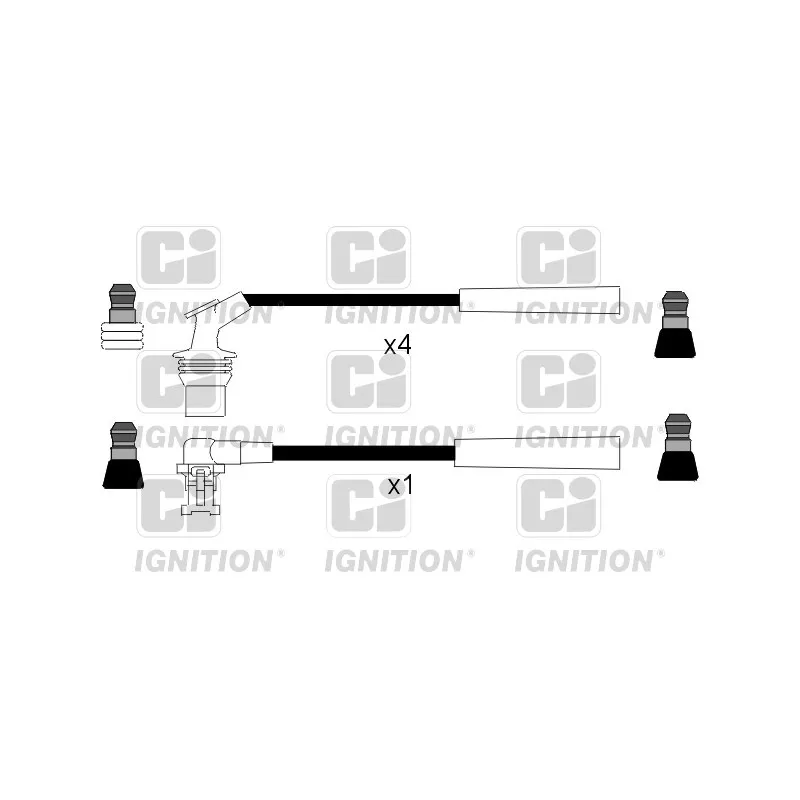 Kit de câbles d'allumage QUINTON HAZELL XC866