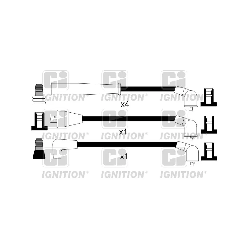 Kit de câbles d'allumage QUINTON HAZELL XC867