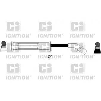 Kit de câbles d'allumage QUINTON HAZELL XC871