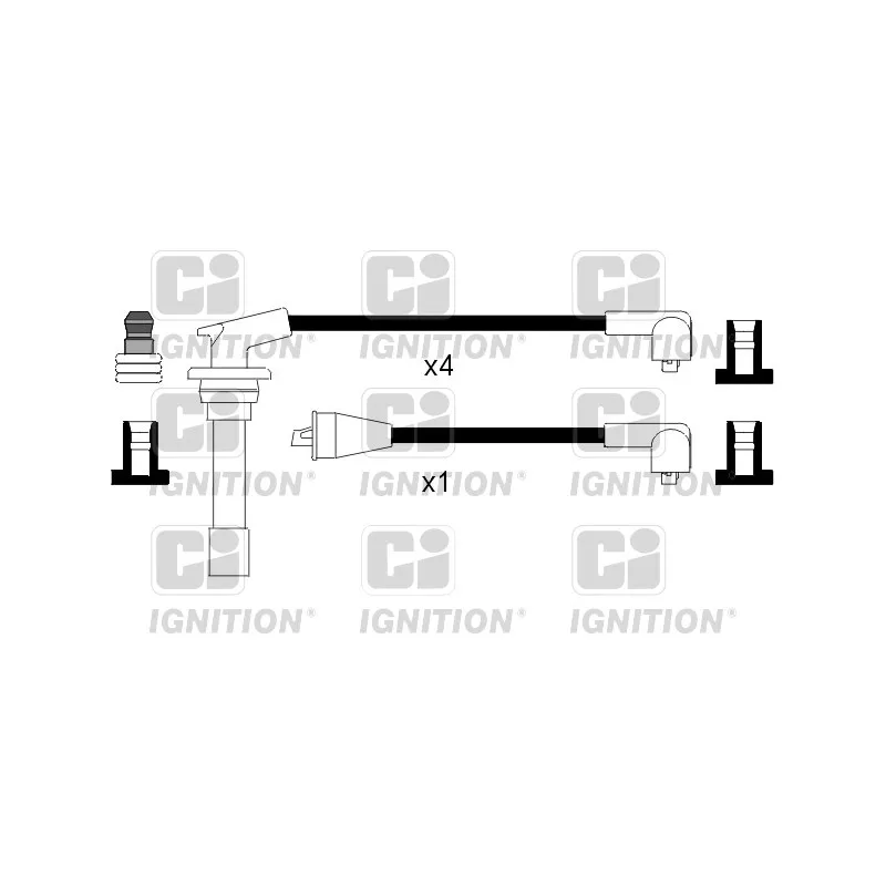 Kit de câbles d'allumage QUINTON HAZELL XC873
