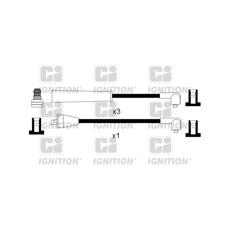 Kit de câbles d'allumage QUINTON HAZELL XC874