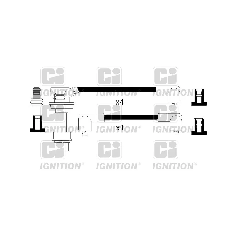 Kit de câbles d'allumage QUINTON HAZELL XC875
