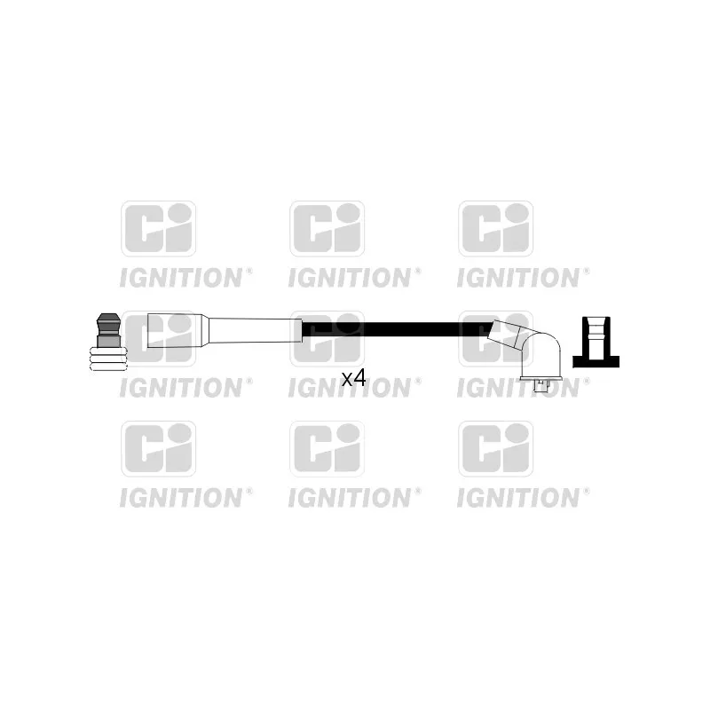 Kit de câbles d'allumage QUINTON HAZELL XC876