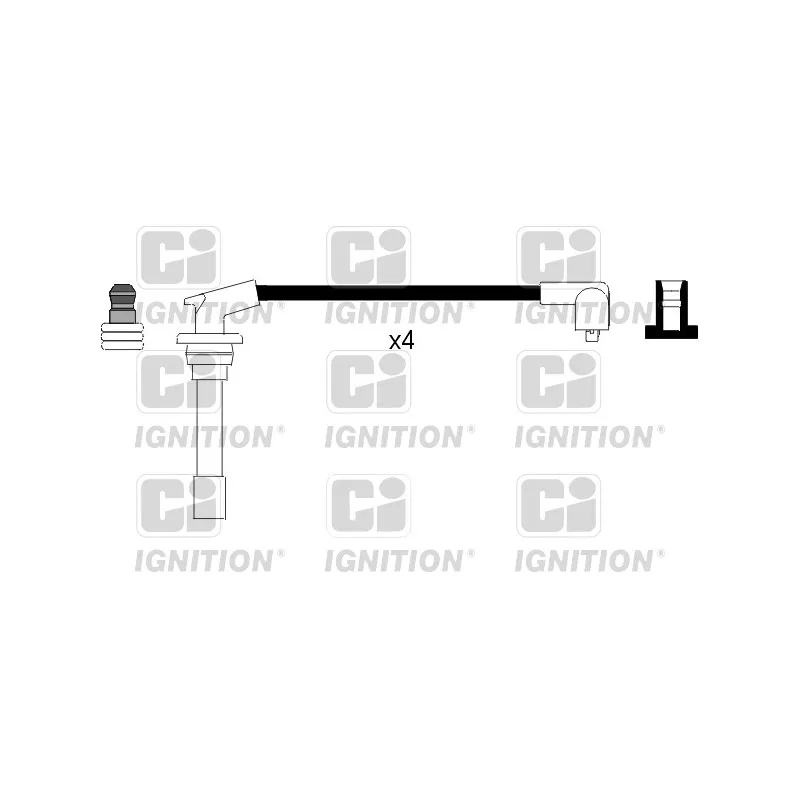 Kit de câbles d'allumage QUINTON HAZELL XC879