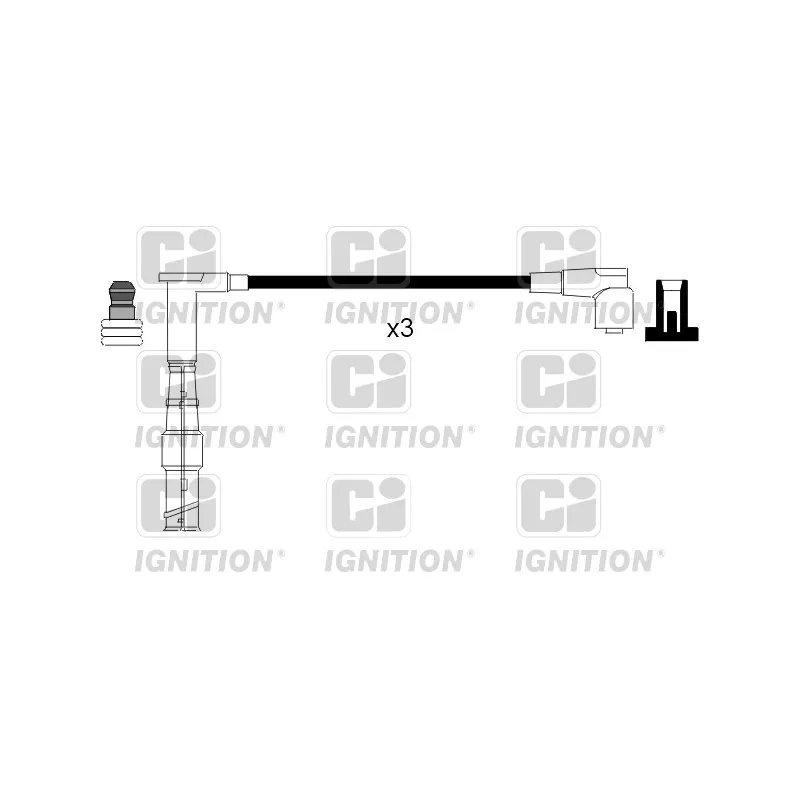 Kit de câbles d'allumage QUINTON HAZELL XC881