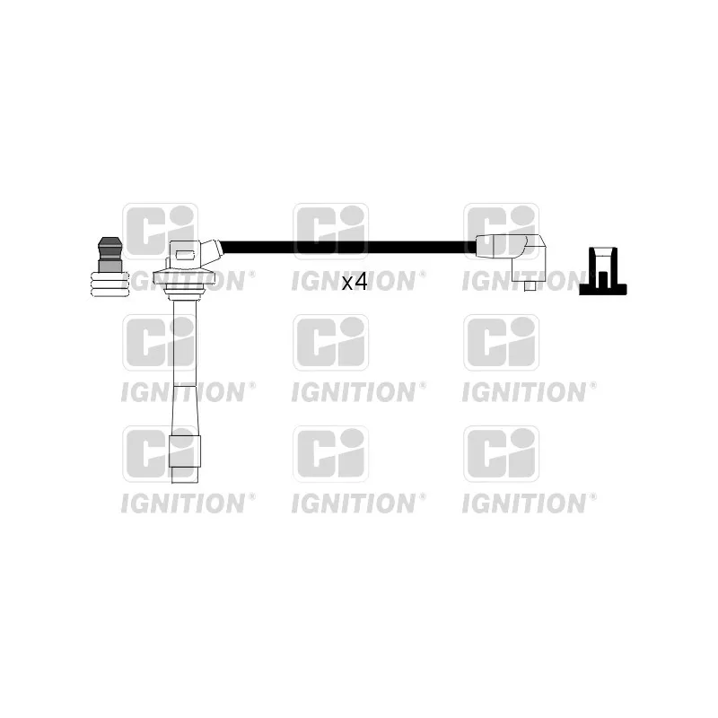 Kit de câbles d'allumage QUINTON HAZELL XC888