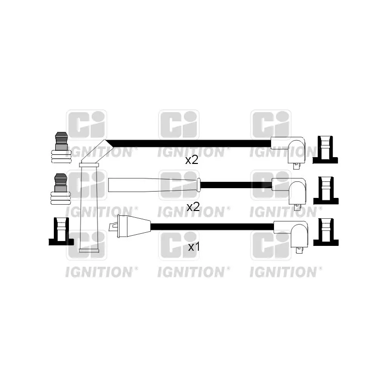 Kit de câbles d'allumage QUINTON HAZELL XC893