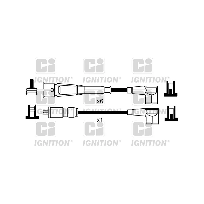 Kit de câbles d'allumage QUINTON HAZELL XC904