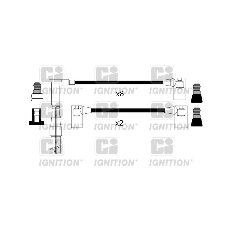 Kit de câbles d'allumage QUINTON HAZELL XC922