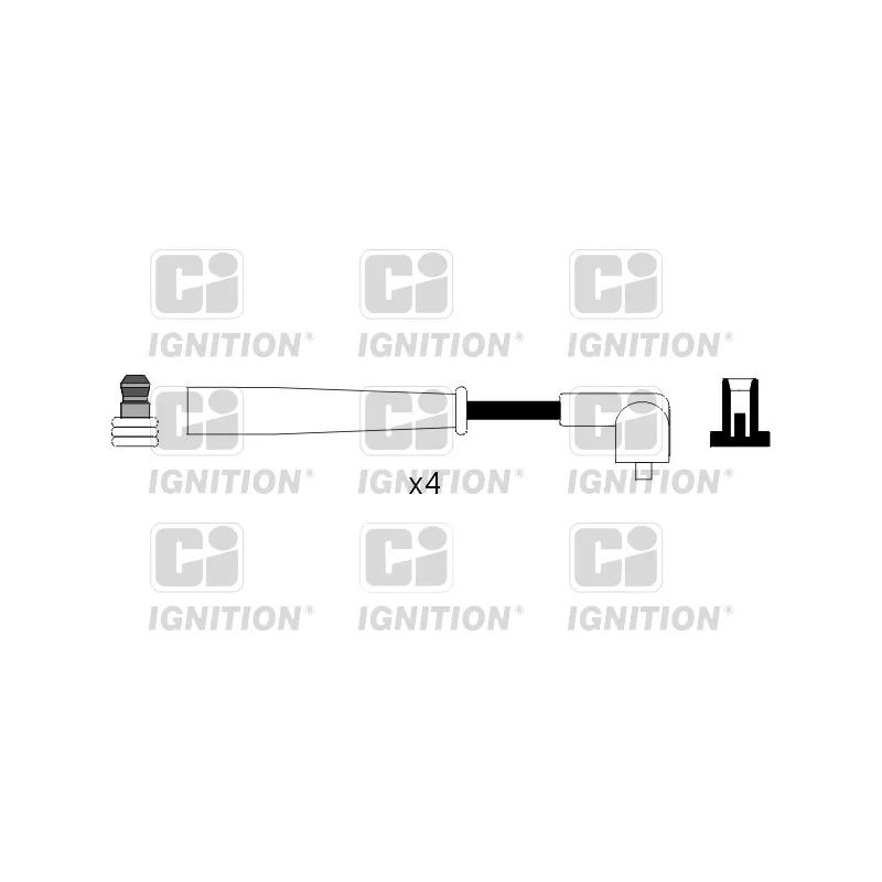Kit de câbles d'allumage QUINTON HAZELL XC924
