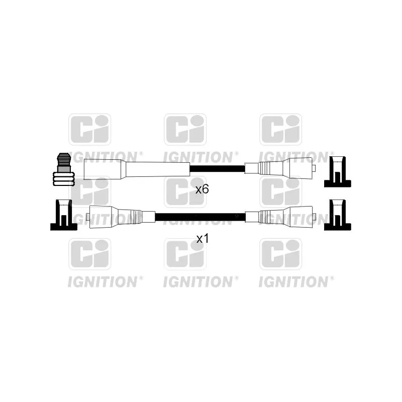 Kit de câbles d'allumage QUINTON HAZELL XC926