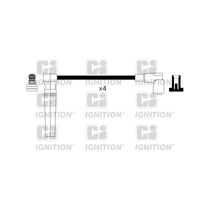 Kit de câbles d'allumage QUINTON HAZELL XC930