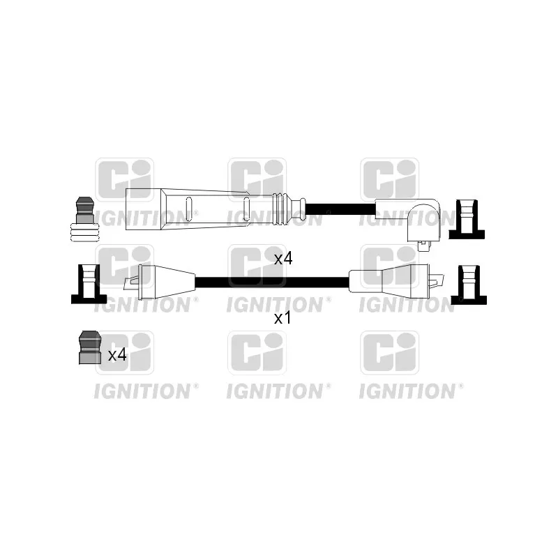 Kit de câbles d'allumage QUINTON HAZELL XC932
