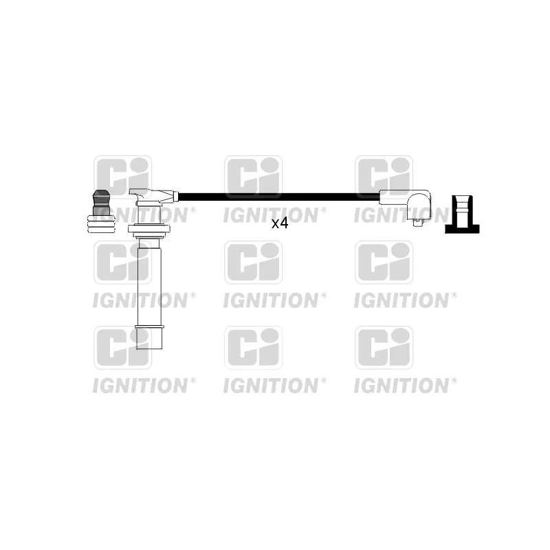 Kit de câbles d'allumage QUINTON HAZELL XC935