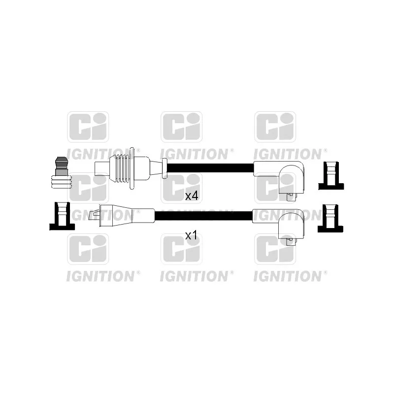 Kit de câbles d'allumage QUINTON HAZELL XC954