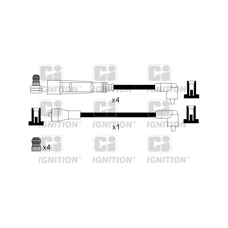 Kit de câbles d'allumage QUINTON HAZELL XC967