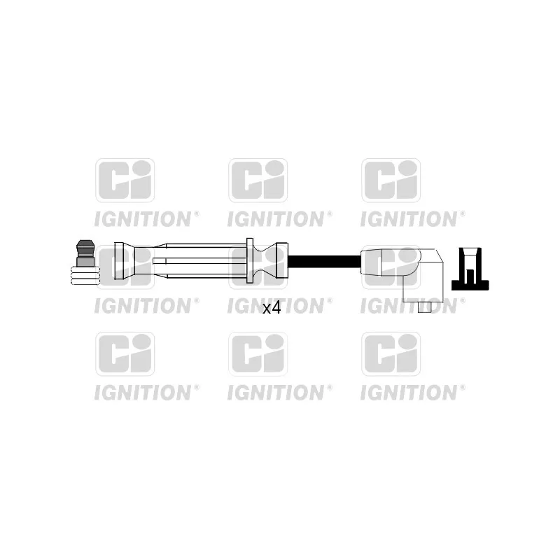Kit de câbles d'allumage QUINTON HAZELL XC978