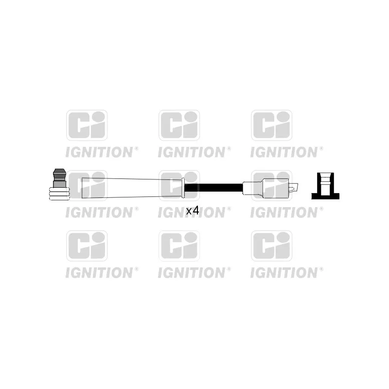 Kit de câbles d'allumage QUINTON HAZELL XC994