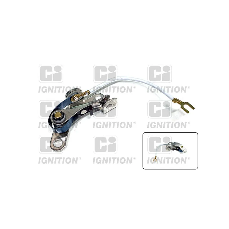 Jeu de contacts, distributeur d'allumage QUINTON HAZELL XCS120