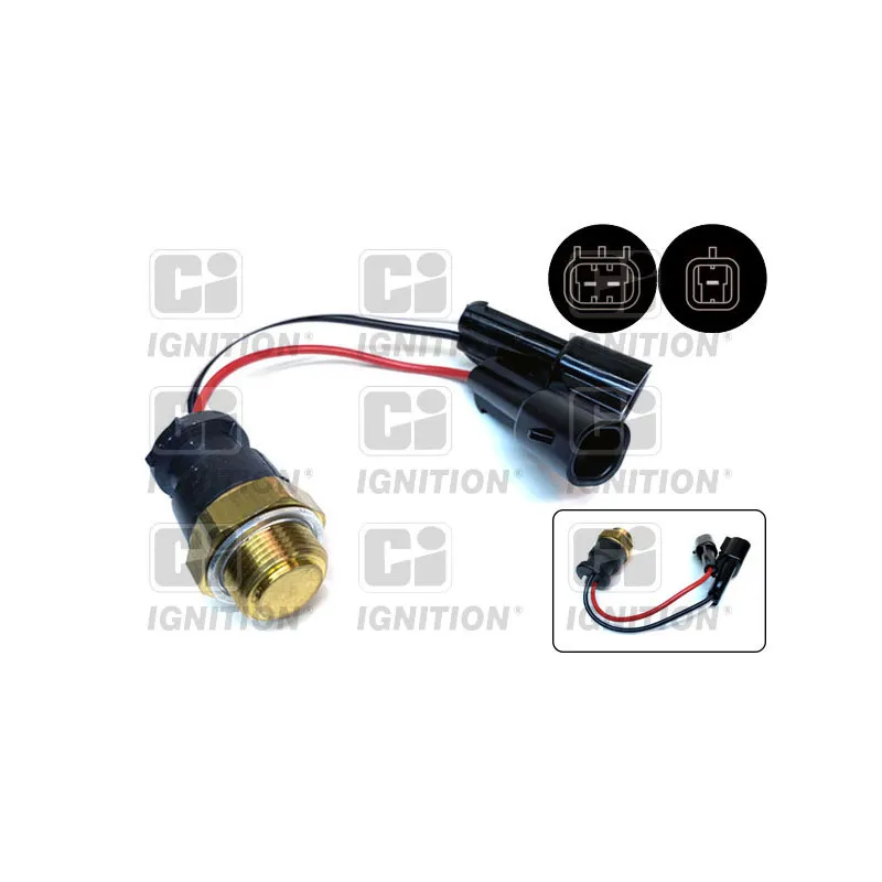 Interrupteur de température, ventilateur de radiateur QUINTON HAZELL XEFS120