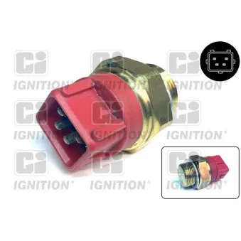 Interrupteur de température, ventilateur de radiateur QUINTON HAZELL XEFS202