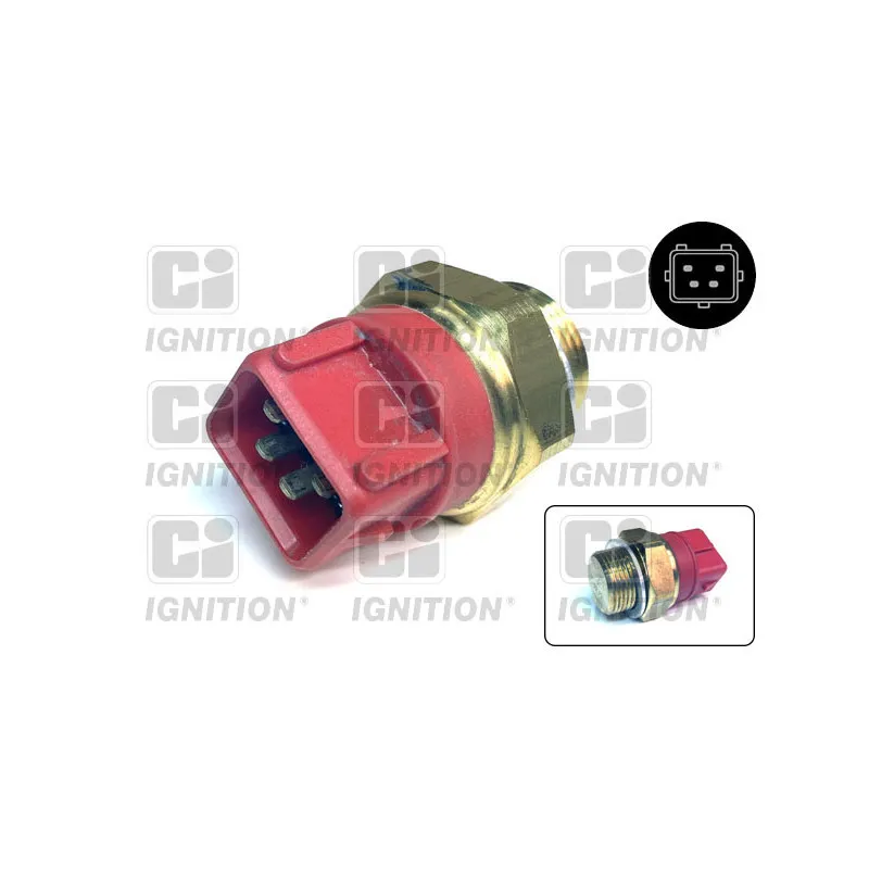 Interrupteur de température, ventilateur de radiateur QUINTON HAZELL XEFS202