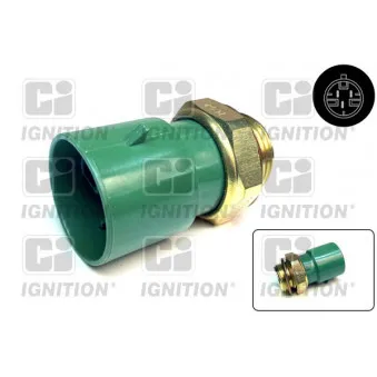 Interrupteur de température, ventilateur de radiateur QUINTON HAZELL XEFS203