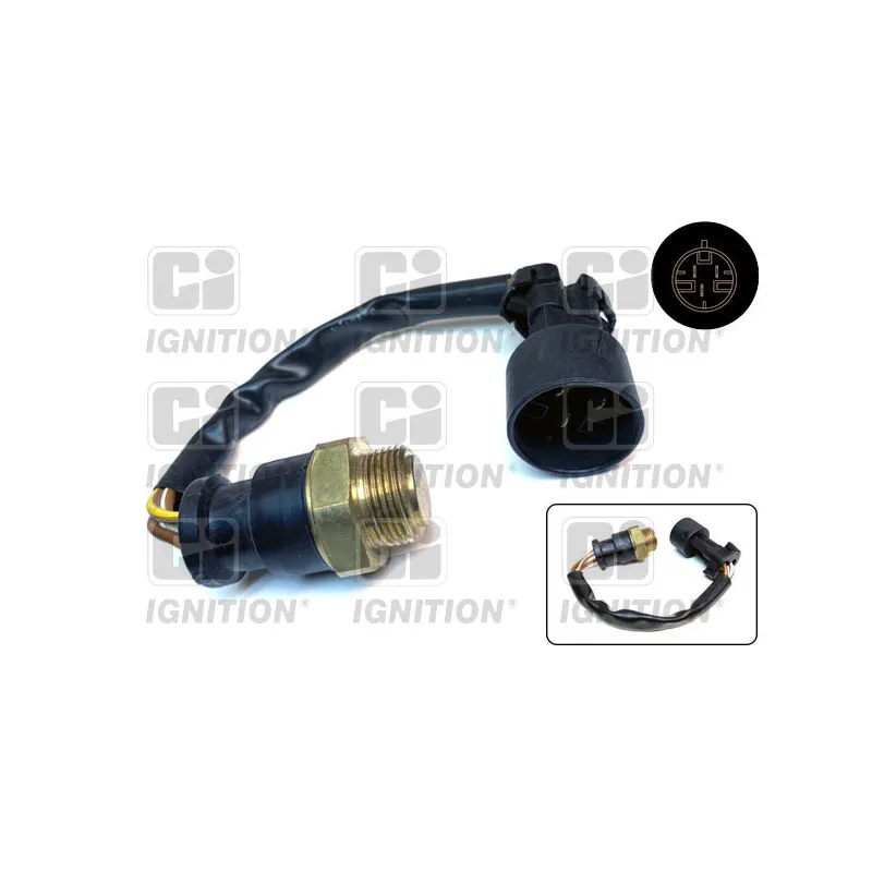 Interrupteur de température, ventilateur de radiateur QUINTON HAZELL XEFS218