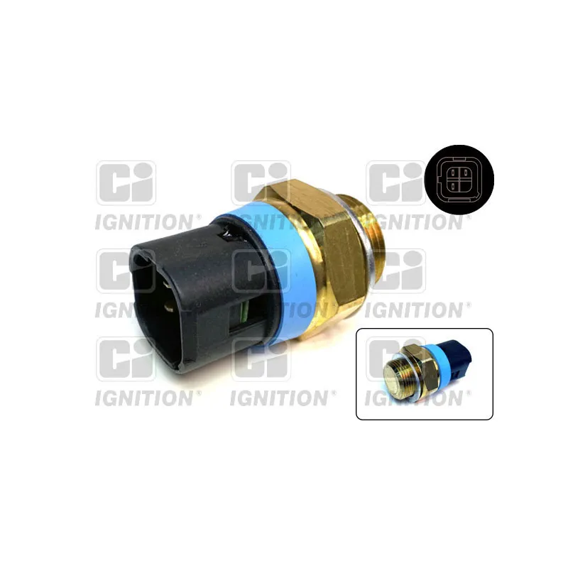 Interrupteur de température, ventilateur de radiateur QUINTON HAZELL XEFS228
