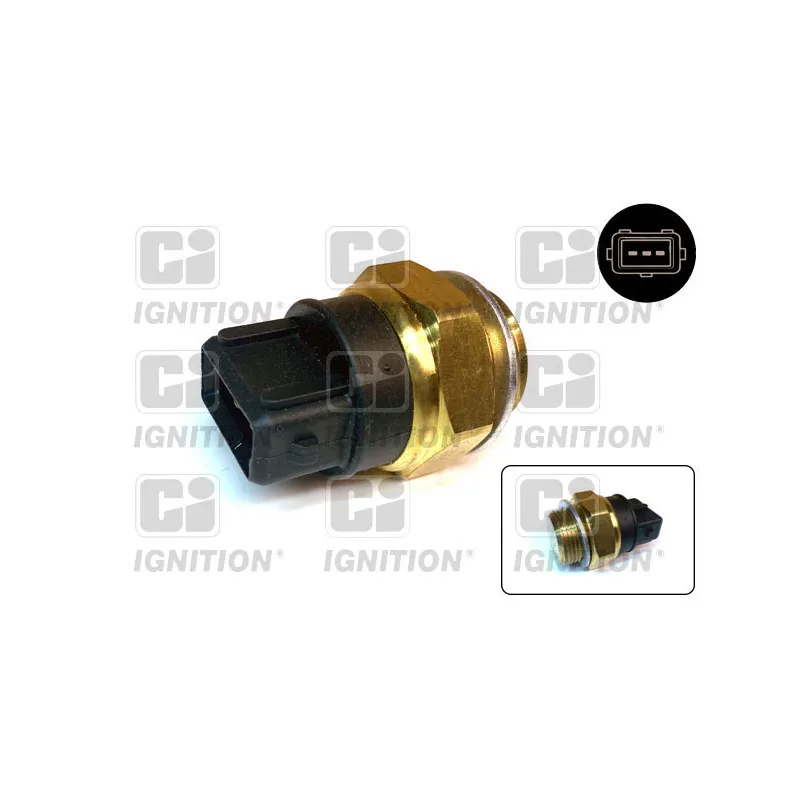 Interrupteur de température, ventilateur de radiateur QUINTON HAZELL XEFS229