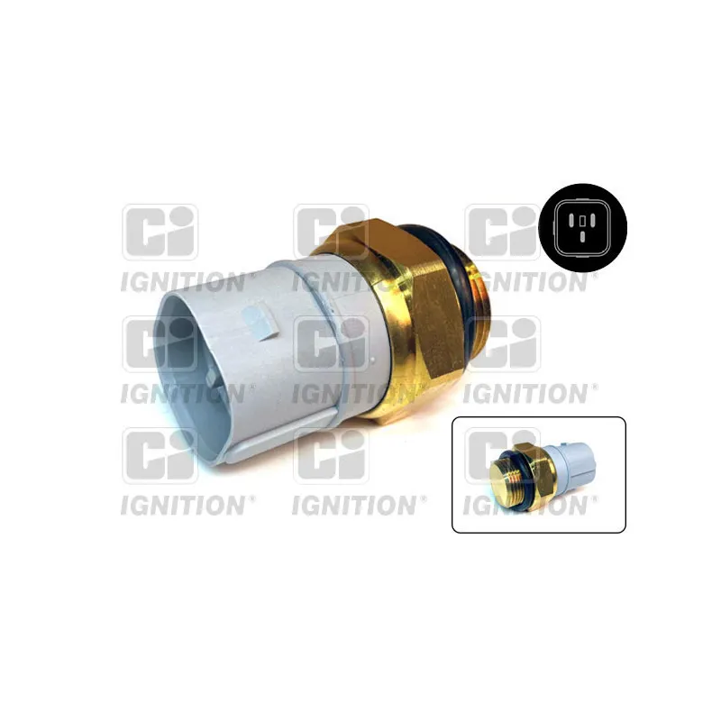 Interrupteur de température, ventilateur de radiateur QUINTON HAZELL XEFS264