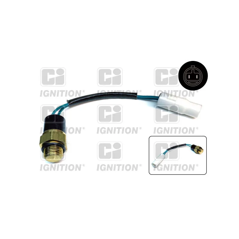 Interrupteur de température, ventilateur de radiateur QUINTON HAZELL XEFS277