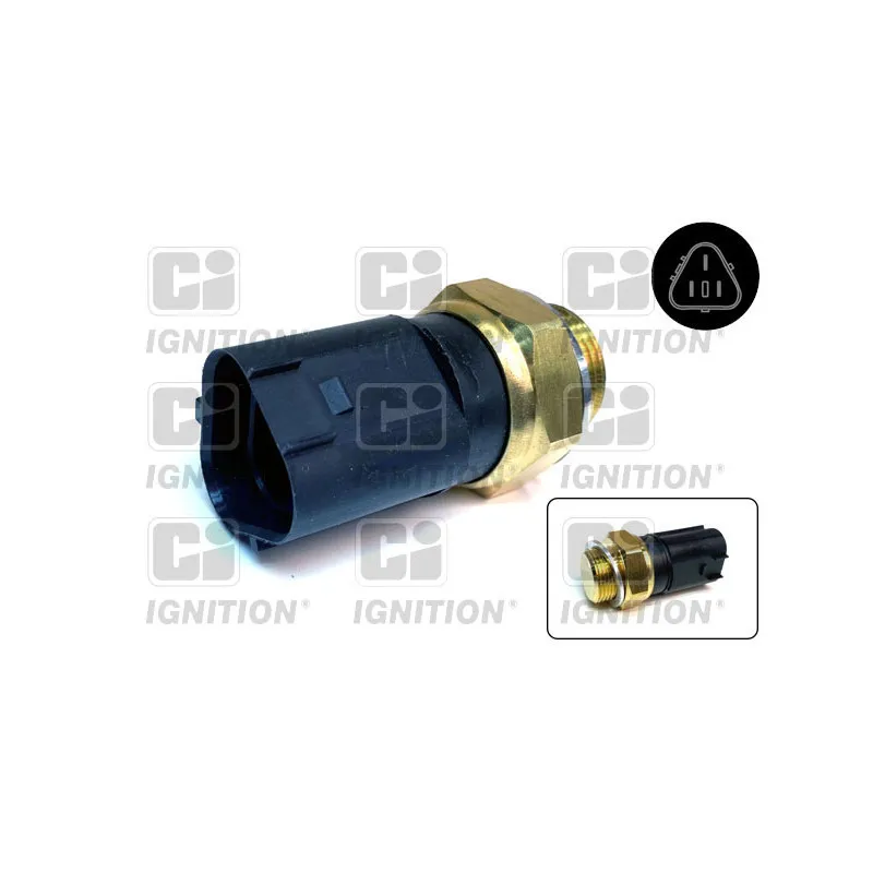 Interrupteur de température, ventilateur de radiateur QUINTON HAZELL XEFS322