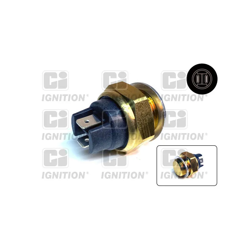 Interrupteur de température, ventilateur de radiateur QUINTON HAZELL XEFS4