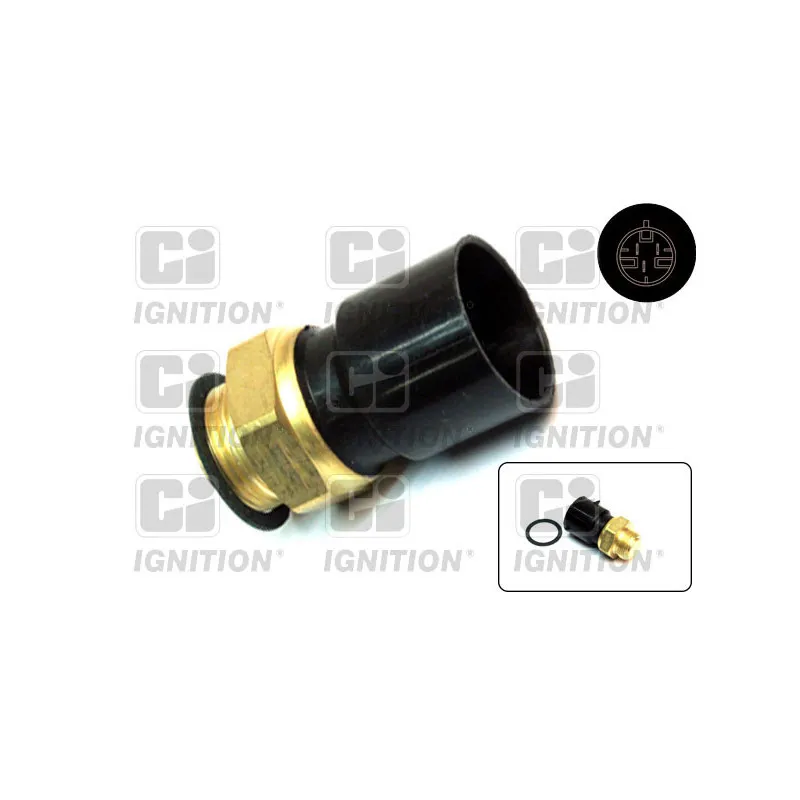 Interrupteur de température, ventilateur de radiateur QUINTON HAZELL XEFS400